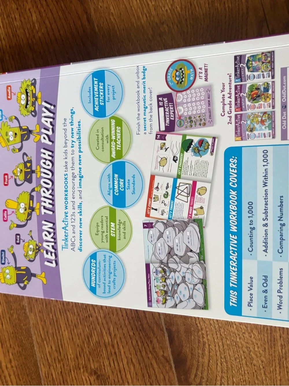 Math Workbook for 2nd Grade